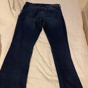 Used. Express jeans barely boot. Mid rise. Size 4R.